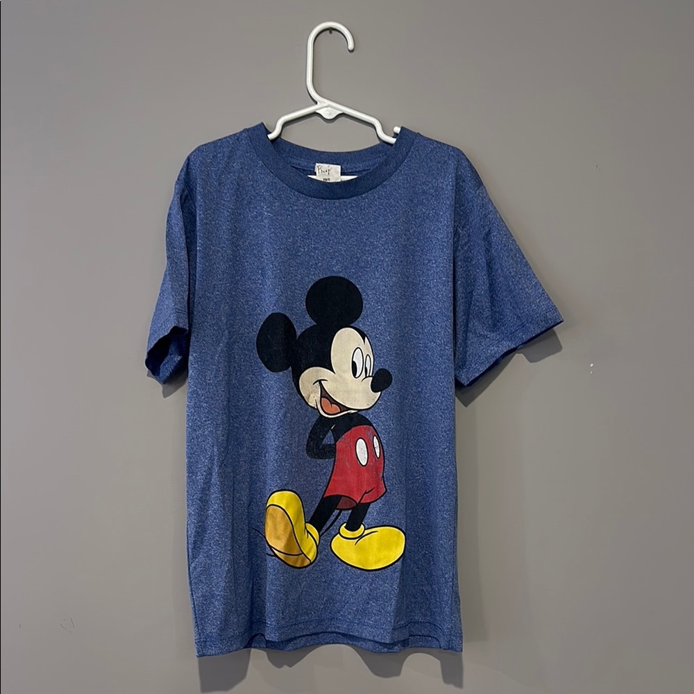 Disney Mickey Mouse Blue Heather Dri-Fit Tee